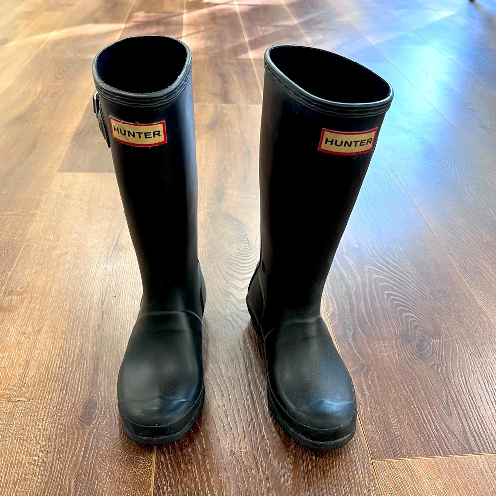 Hunter Rain Boots (youth size 1)